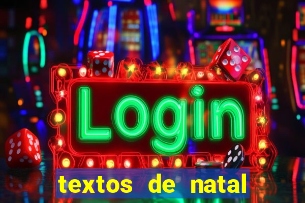 textos de natal para imprimir